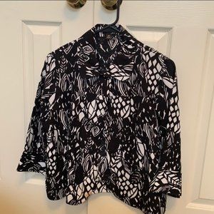 Black & White Decorative Jacket